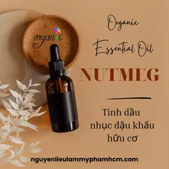TINH DẦU NHỤC ĐẬU KHẤU HỮU CƠ (ORGANIC NUTMEG ESSENTIAL OIL)