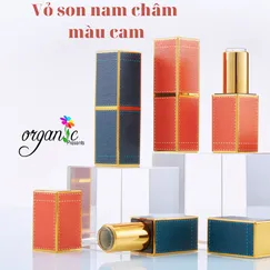 VỎ SON HANDMADE (NAM CHÂM - MÀU CAM)