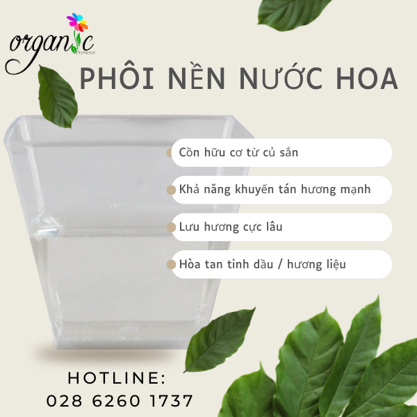 PHÔI NỀN ( DUNG MÔI) NƯỚC HOA