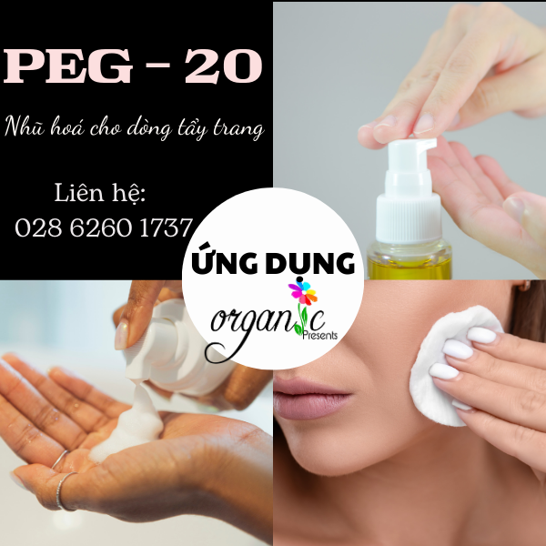 PEG 20 - NHŨ HOÁ CHO DÒNG TẨY TRANG