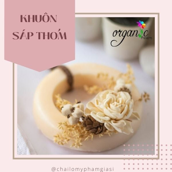 KHUÔN SÁP THƠM (HÌNH TRÒN CÓ LÕI - ST 17)