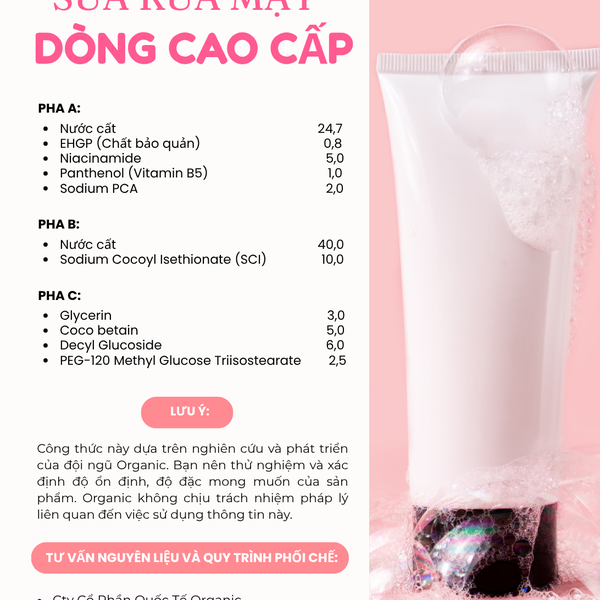 SCI (SÁP TẠO BỌT TỪ DẦU DỪA)