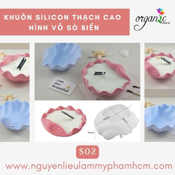 KHUÔN SILICON HÌNH VỎ SÒ 2 (SO2)