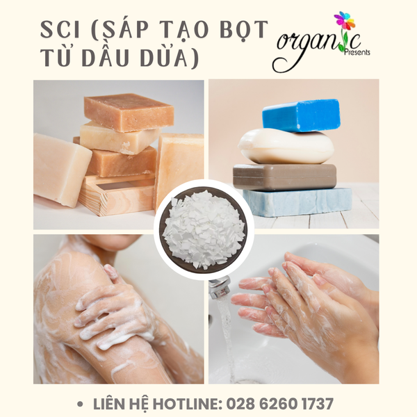 SCI (SÁP TẠO BỌT TỪ DẦU DỪA)