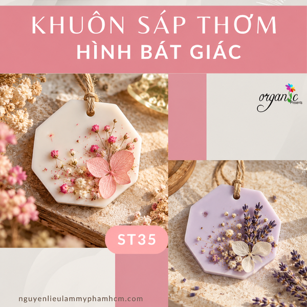 KHUÔN SÁP THƠM (HÌNH BÁT GIÁC - ST35)