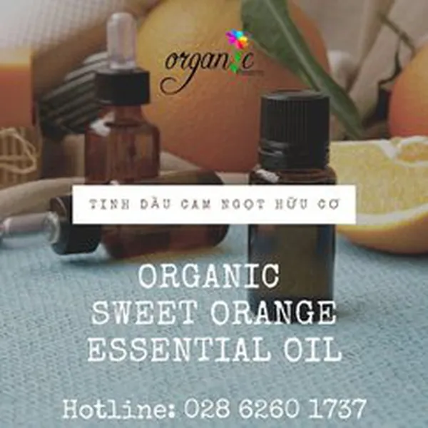 TINH DẦU CAM NGỌT HỮU CƠ (ORGANIC SWEET ORANGE ESSENTIAL OIL)