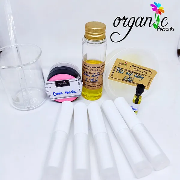 BỘ KIT LÀM SON HANDMADE THIÊN NHIÊN CÓ MÀU (CƠ BẢN)