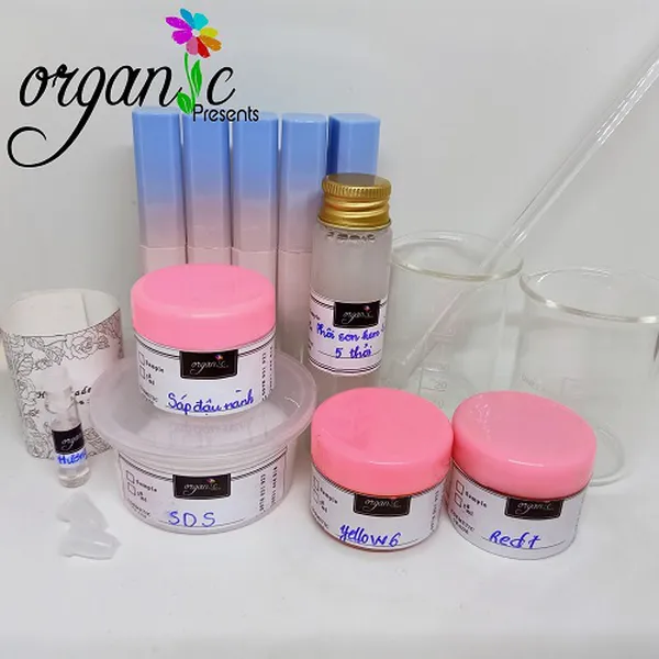 BỘ KIT LÀM SON KEM LÌ HANDMADE