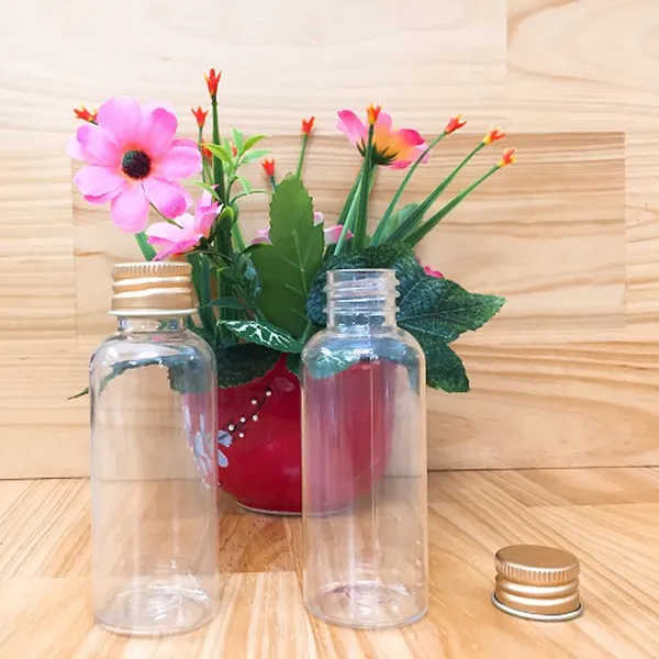 CHAI NẮP NHÔM 50 ML (TRONG)