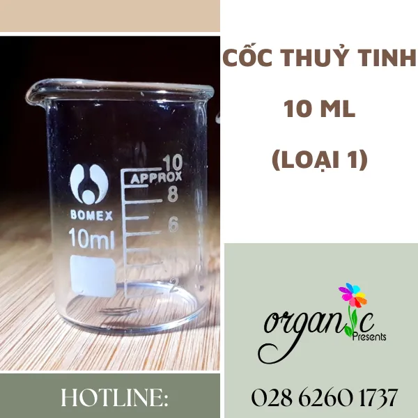 CỐC THỦY TINH 10 ML (LOẠI 1)