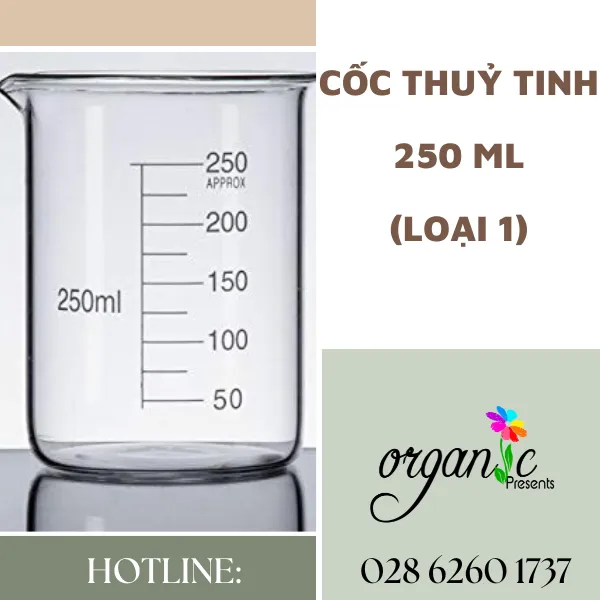 CỐC THỦY TINH 250 ML (LOẠI 1)