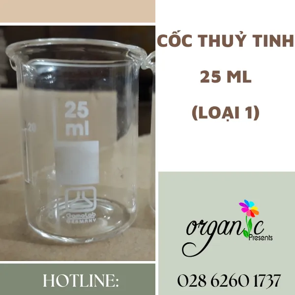 CỐC THỦY TINH 25 ML (LOẠI 1)