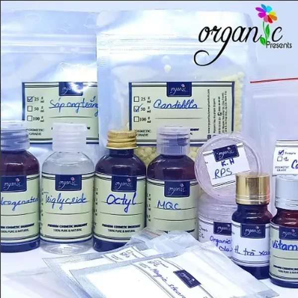 COMBO NGUYÊN LIỆU LÀM SON SÁP LÌ