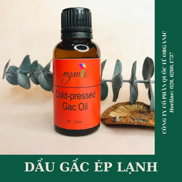 DẦU GẤC ÉP LẠNH (VIỆT NAM)