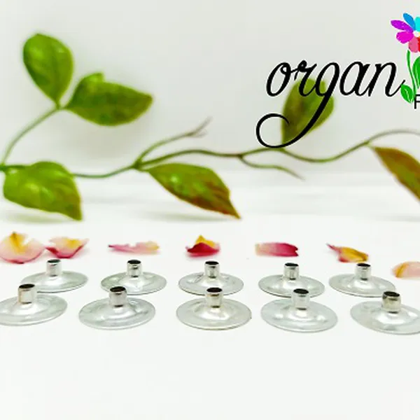 ĐẾ TIM LÀM NẾN THƠM (5 ĐẾ)