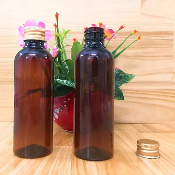 CHAI NẮP NHÔM 100 ML (NÂU)