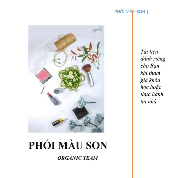 TÀI LIỆU PHỐI MÀU SON