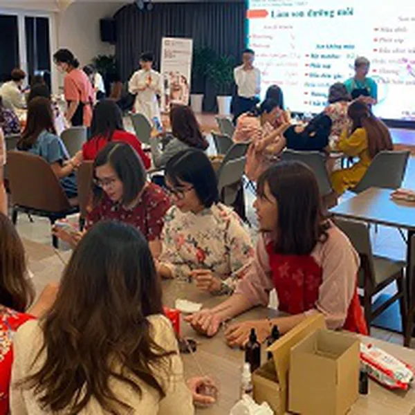 WORKSHOP MỸ PHẨM CHO CÔNG TY/ SỰ KIỆN/ TRƯỜNG HỌC