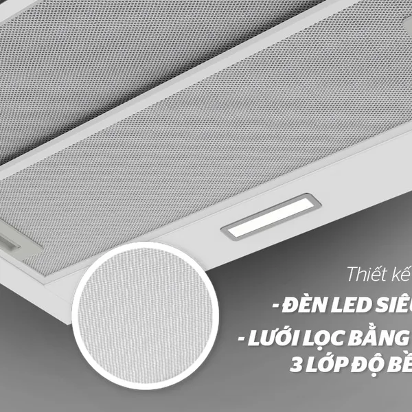 Máy Hút Mùi Bếp Kính Cong SUNHOUSE MAMA MM6707-70