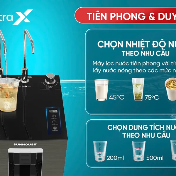  máy lọc nước RO UltraX Sunhouse