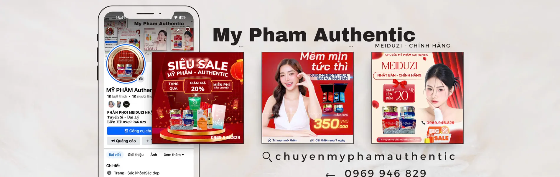 Chuyên Mỹ Phẩm Authentic - Phương pháp làm đẹp hoàn hảo