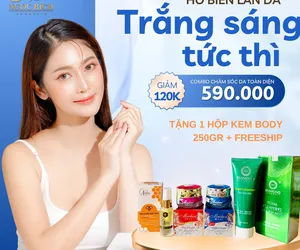 COMBO CHĂM SÓC DA TOÀN DIỆN ĐẨY LÙI THÂM NÁM,MỤN ĐEN SẠM (1)