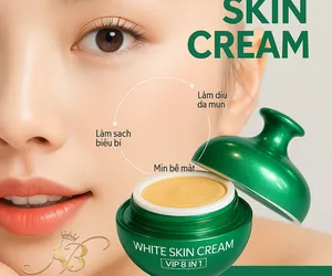 🔥 KEM FACE VIP 8IN1 DIAMOND LADY - CÔNG THỨC ĐỘT PHÁ GIÚP DA TRẮNG HỒNG, CĂNG MƯỚT ✨