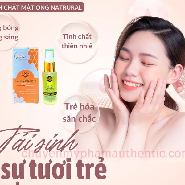 Serum Tinh Chất Mật Ong Nikos Beauty Phiên Bản Mới 10ML ( Khuyến Mãi giảm 10%)
