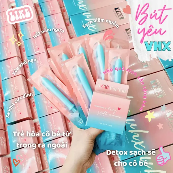 Bút Yêu Inner Gel VHX Vĩnh Hồng Xuân Slimming Care 🦋làm hồng,se khít 