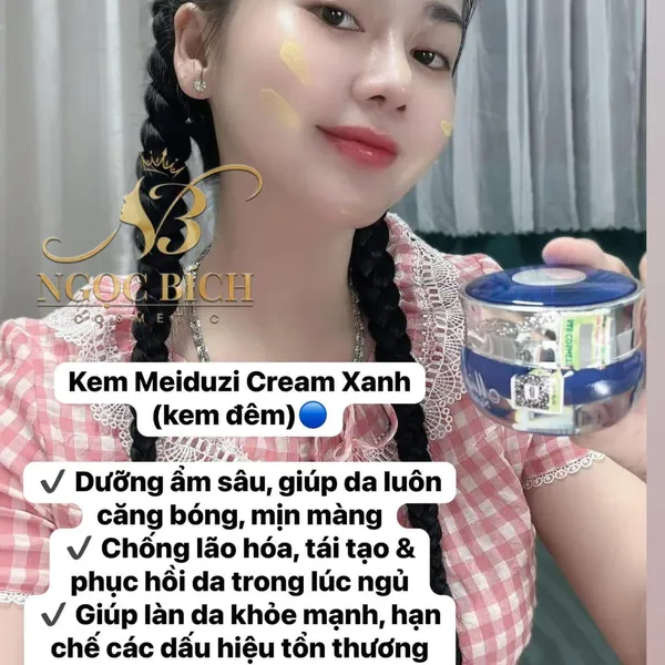Kem Meiduzi Nhật Bản giúp trắng da và mờ nám – Dòng kem ngày
