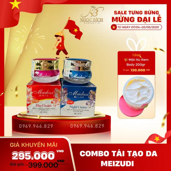 Kem Meiduzi Nhật Bản giúp trắng da và mờ nám – Dòng kem ngày