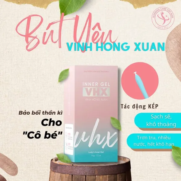 Bút Yêu Inner Gel VHX Vĩnh Hồng Xuân Slimming Care 🦋làm hồng,se khít 