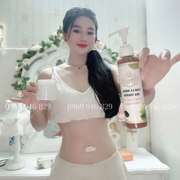 COMBO CAO LÁ NÓNG GIA TRUYỀN - GIẢM CÂN - TAN MỠ - RẠN 200ml