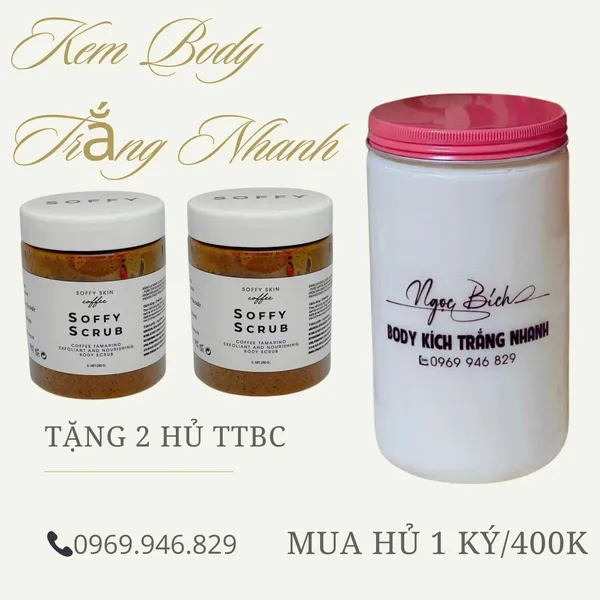 🌟 KEM BODY DƯỠNG TRẮNG CHIẾT XUẤT COLLAGEN - LÀM DA TRẮNG HỒNG, MỊN MÀI TỰ NHIÊN! 💎