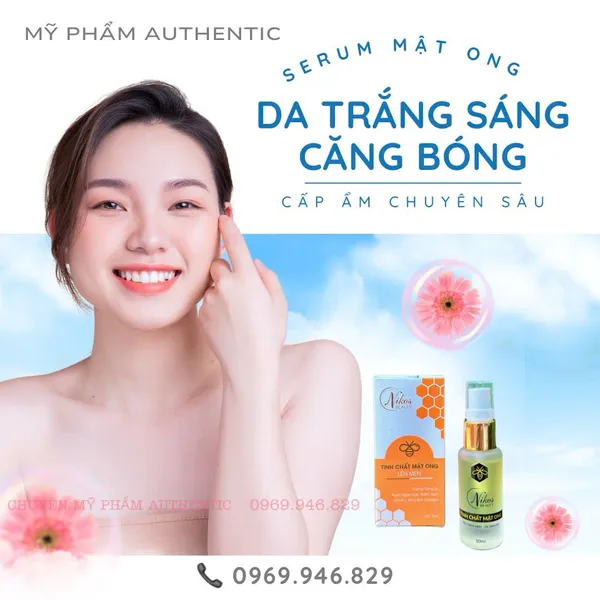 Serum Tinh Chất Mật Ong Nikos Beauty Phiên Bản Mới 10ML ( Khuyến Mãi giảm 10%)