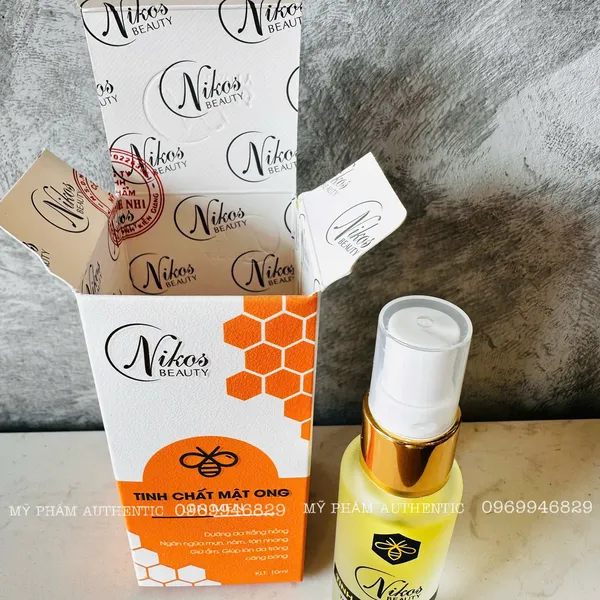 Serum Tinh Chất Mật Ong Nikos Beauty Phiên Bản Mới 10ML ( Khuyến Mãi giảm 10%)