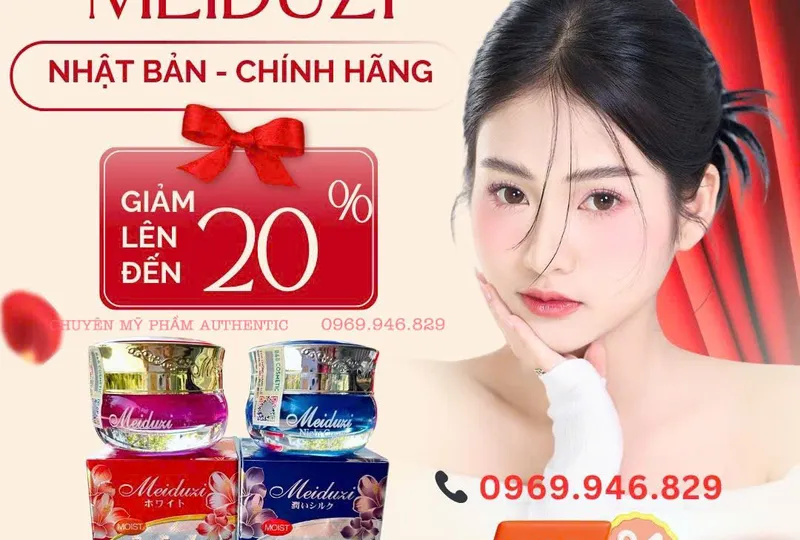 Kem Trị nám Meiduzi - Sản Phẩm Dưỡng Da Nổi Bật , Giải Pháp Làm Đẹp An Toàn Từ Thiên Nhiên
