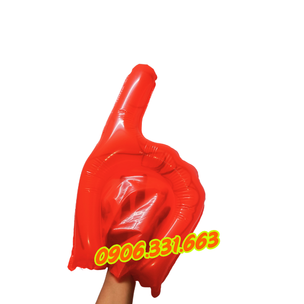 Bàn Tay Cổ Vũ Bóng Đá Màu Đỏ Bàn Tay Cổ Vũ Bóng Đá Màu Đỏ