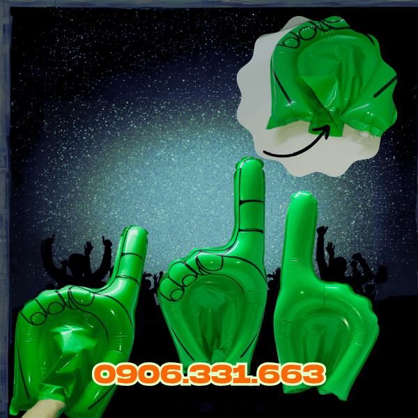 Bàn Tay Cổ Vũ Bóng Đá Xanh Lá Bàn Tay Cổ Vũ Bóng Đá Xanh Lá