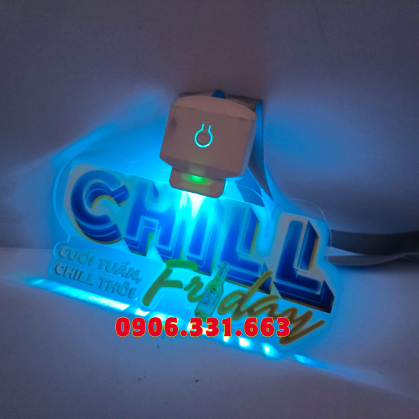 Bảng Tên Đèn LED In Màu Bảng Tên Đèn LED In Màu
