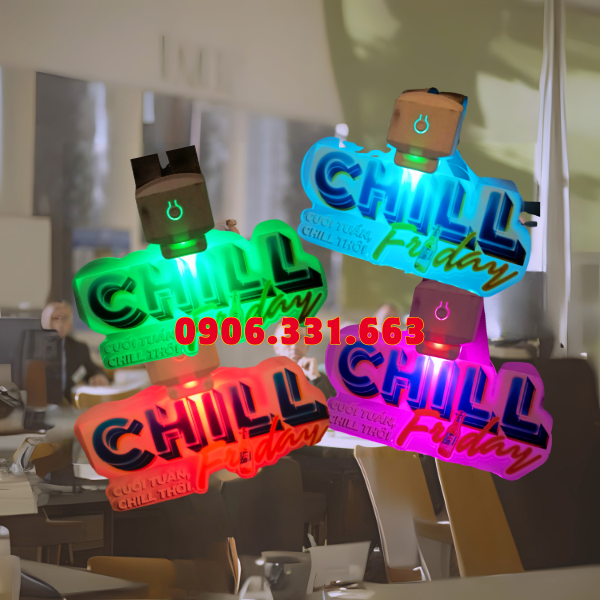 Bảng Tên Đèn LED In Màu Bảng Tên Đèn LED In Màu