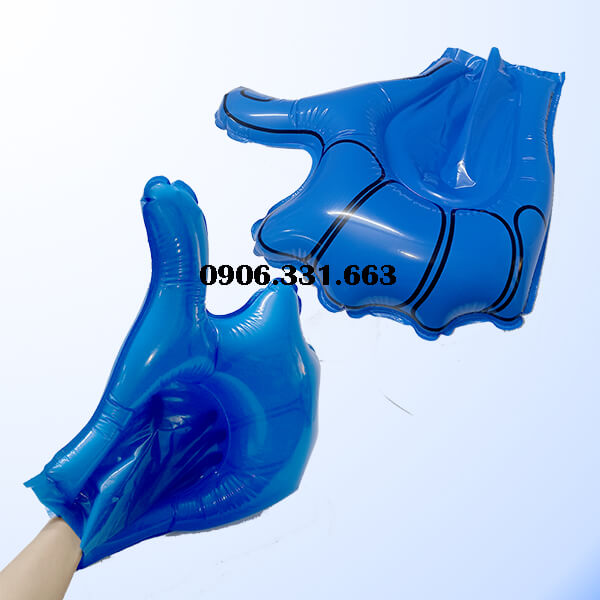 Bóng đập bàn tay cổ vũ xanh dương Bóng đập bàn tay cổ vũ xanh dương