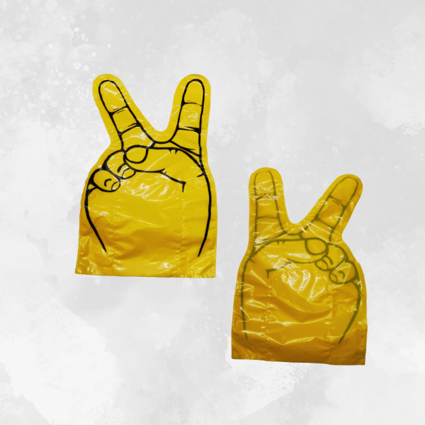 bóng đập bàn tay hi màu vàng bóng đập bàn tay hi màu vàng