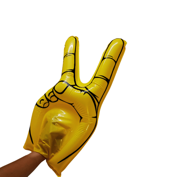 bóng đập bàn tay hi màu vàng bóng đập bàn tay hi màu vàng