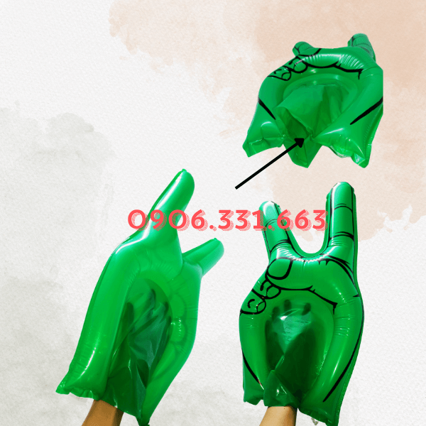 Bóng Đập Bàn Tay Hi Xanh Lá Bóng Đập Bàn Tay Hi Xanh Lá