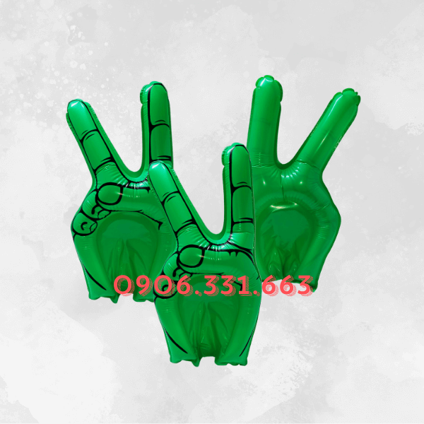 Bóng Đập Bàn Tay Hi Xanh Lá Bóng Đập Bàn Tay Hi Xanh Lá