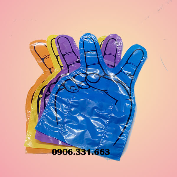 Bóng đập cổ vũ bàn tay hi  Bóng đập cổ vũ bàn tay hi