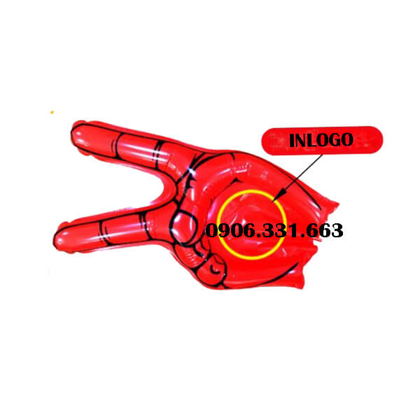 Bóng đập cổ vũ bàn tay hi  Bóng đập cổ vũ bàn tay hi