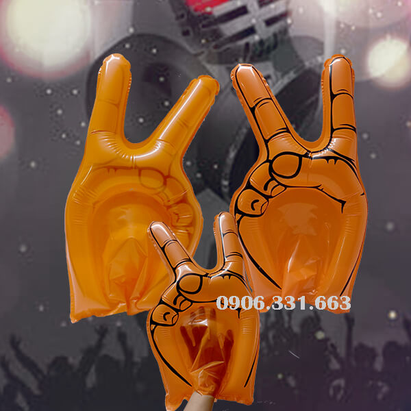 Bóng đập cổ vũ bàn tay hi  Bóng đập cổ vũ bàn tay hi