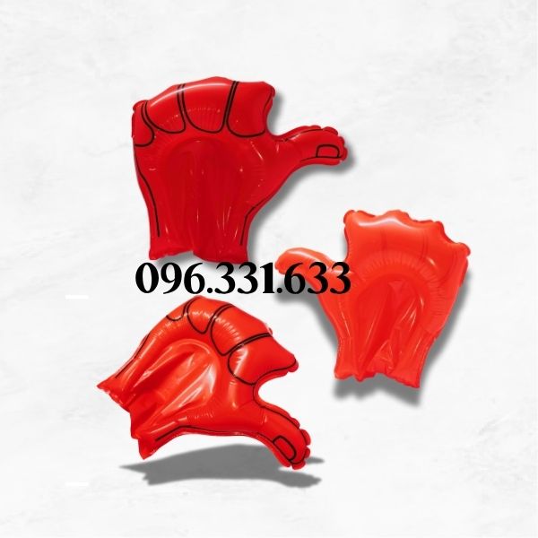 bóng đập cổ vũ bàn tay màu đỏ bóng đập cổ vũ bàn tay màu đỏ